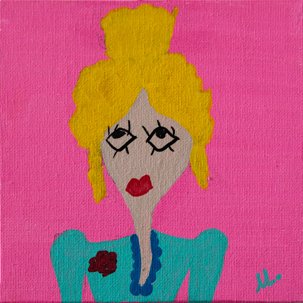 Cast No 13 "Hair in a Bun"