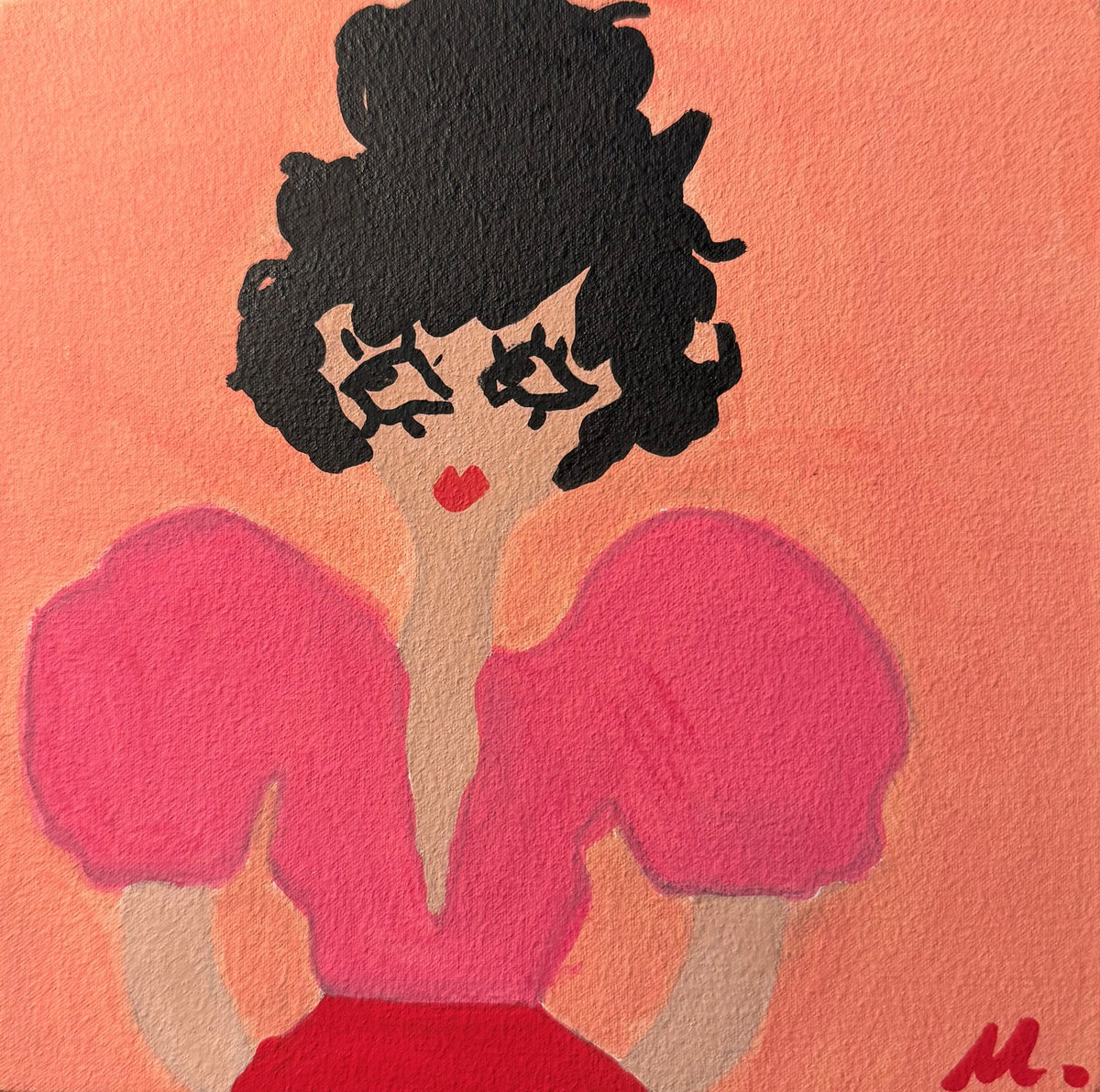Cast No 110 "Pink Sleeves"