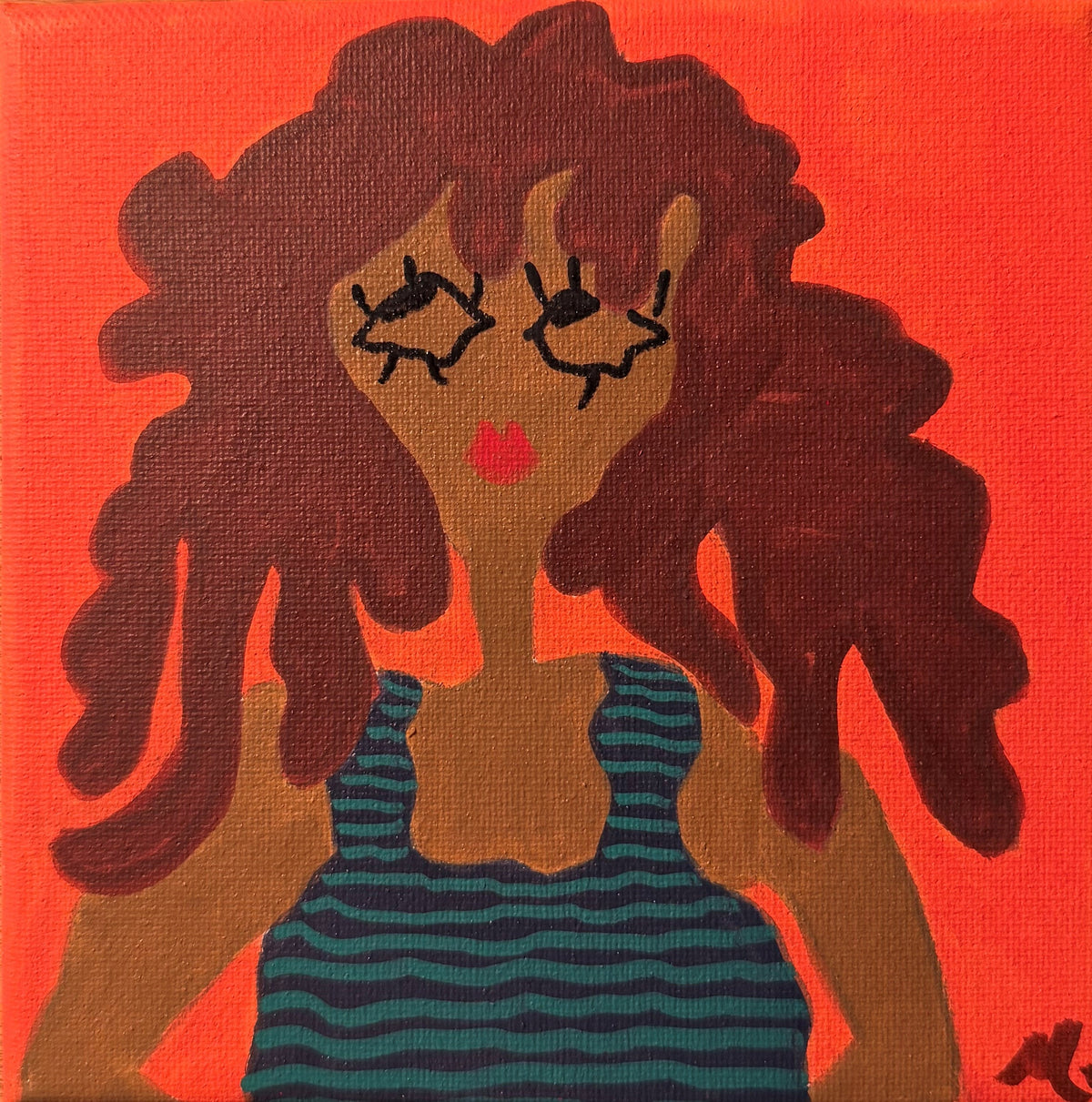 Cast No 120 "Messy Hair, Don't Care"