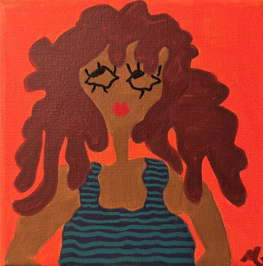 Cast No 120 "Messy Hair, Don't Care"