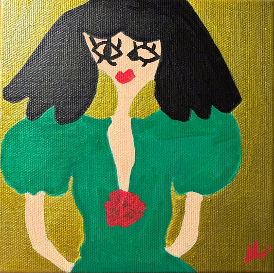Cast No 67 "That Green Dress"